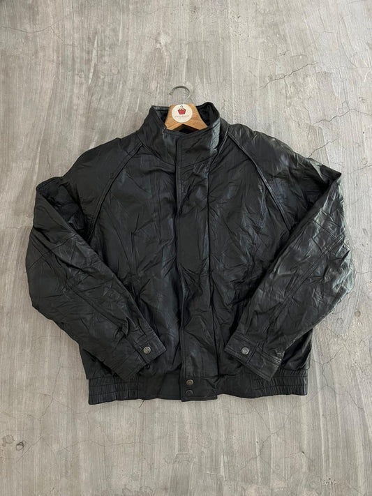 Thinsalute | Bomber Leather Jacket| Winterwear|Streetwear