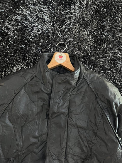 Thinsalute | Bomber Leather Jacket| Winterwear|Streetwear