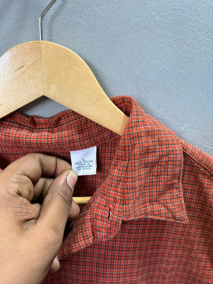 GAP Heavy Flannel Shirt for Men & Women | Oversized Checked Cotton Shirt | Winter Casual Wear India