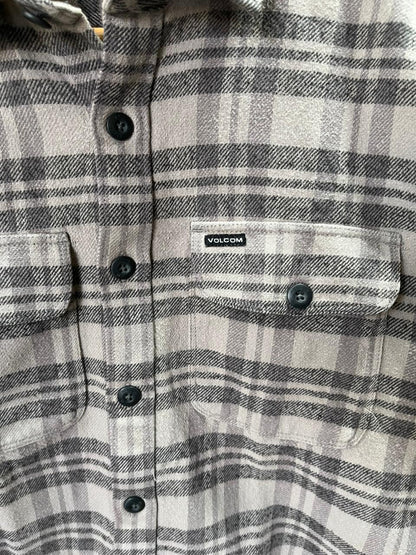 VOLCOM Heavy Flannel Shirt for Men & Women | Oversized Checked Cotton Shirt | Winter Casual Wear India