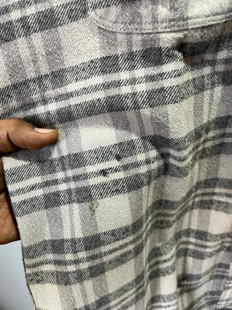 VOLCOM Heavy Flannel Shirt for Men & Women | Oversized Checked Cotton Shirt | Winter Casual Wear India