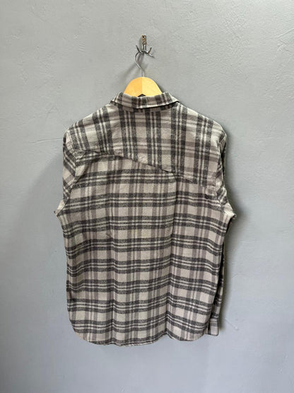 VOLCOM Heavy Flannel Shirt for Men & Women | Oversized Checked Cotton Shirt | Winter Casual Wear India