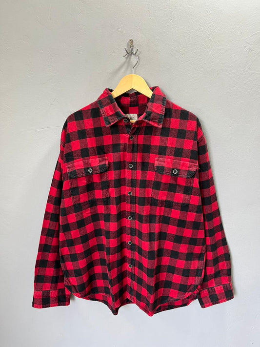 JACHS Heavy Flannel Shirt for Men & Women | Oversized Checked Cotton Shirt | Winter Casual Wear India