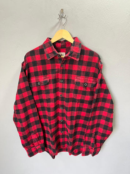 JACHS Heavy Flannel Shirt for Men & Women | Oversized Checked Cotton Shirt | Winter Casual Wear India