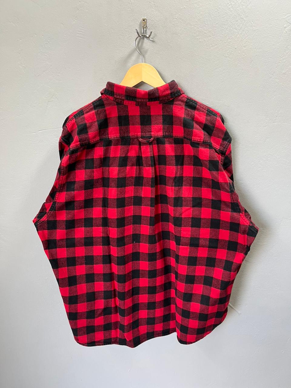 JACHS Heavy Flannel Shirt for Men & Women | Oversized Checked Cotton Shirt | Winter Casual Wear India