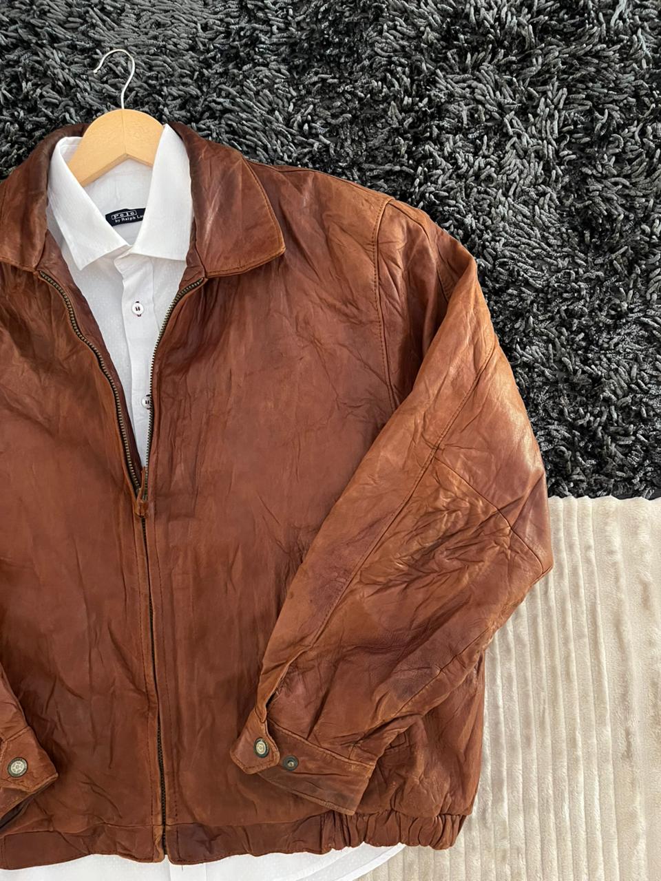 Couture | Vintage Leather Jacket| Winterwear|Streetwear