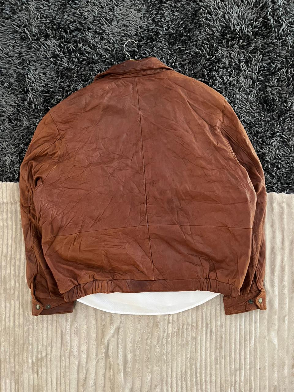 Couture | Vintage Leather Jacket| Winterwear|Streetwear