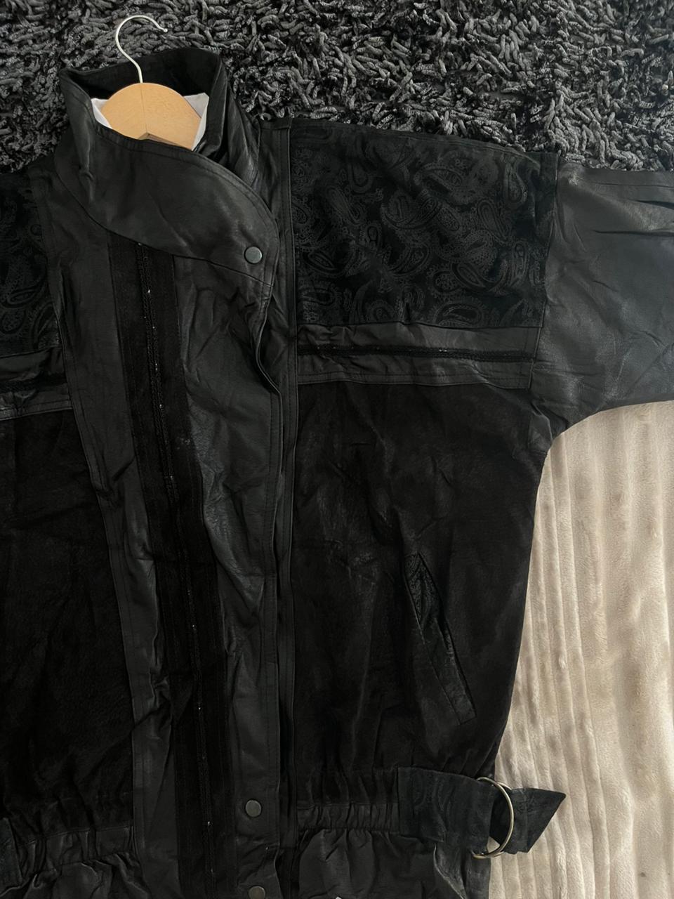 DJI | Vintage Leather Jacket| Winterwear|Streetwear