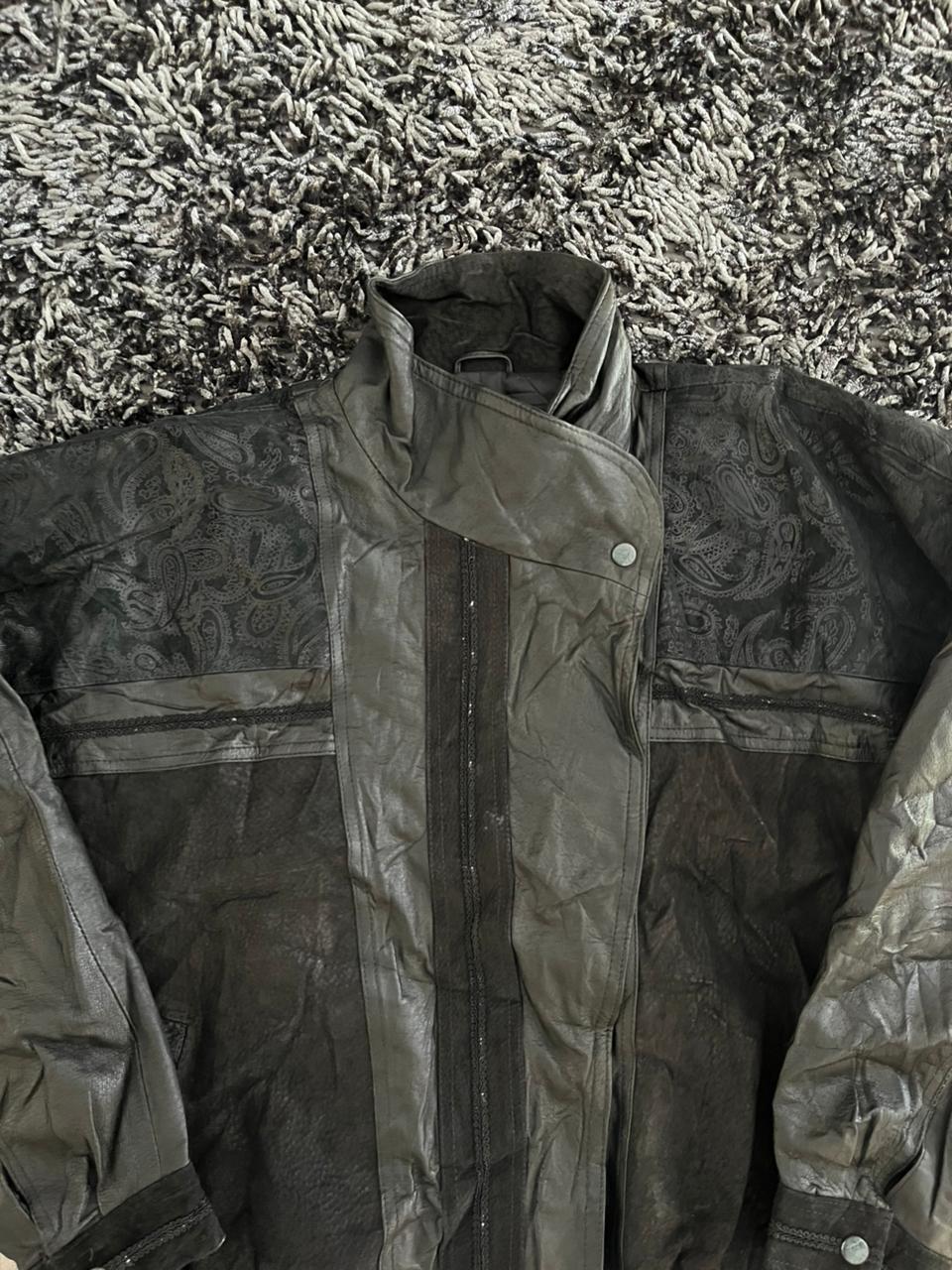 DJI | Vintage Leather Jacket| Winterwear|Streetwear