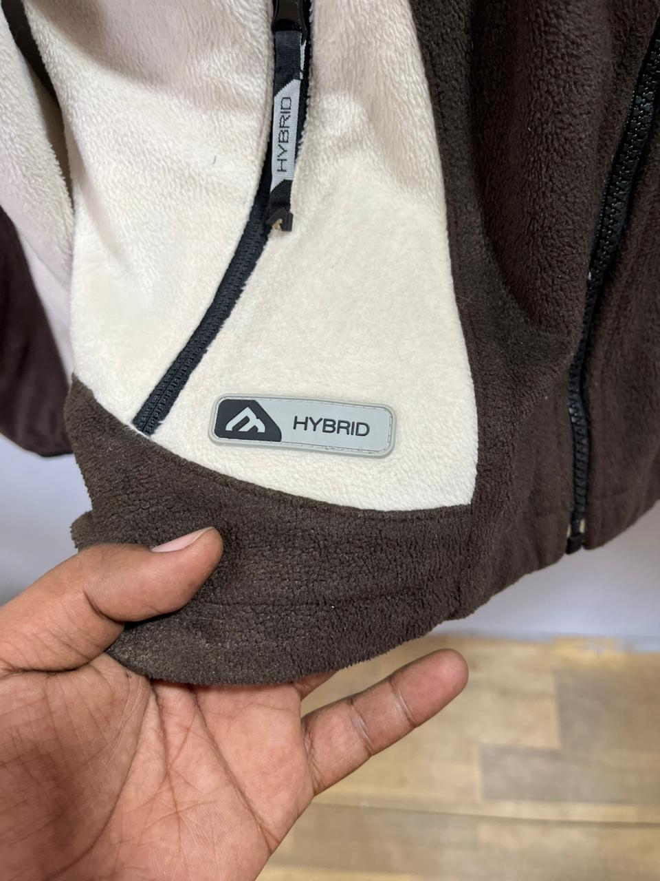 HYBRID | Full frontal zipper  | Fleece Jacket | Oversized Streetwear | Winterwear | Men Women | Cozy Fashion | Gym Fit | Online Shopping