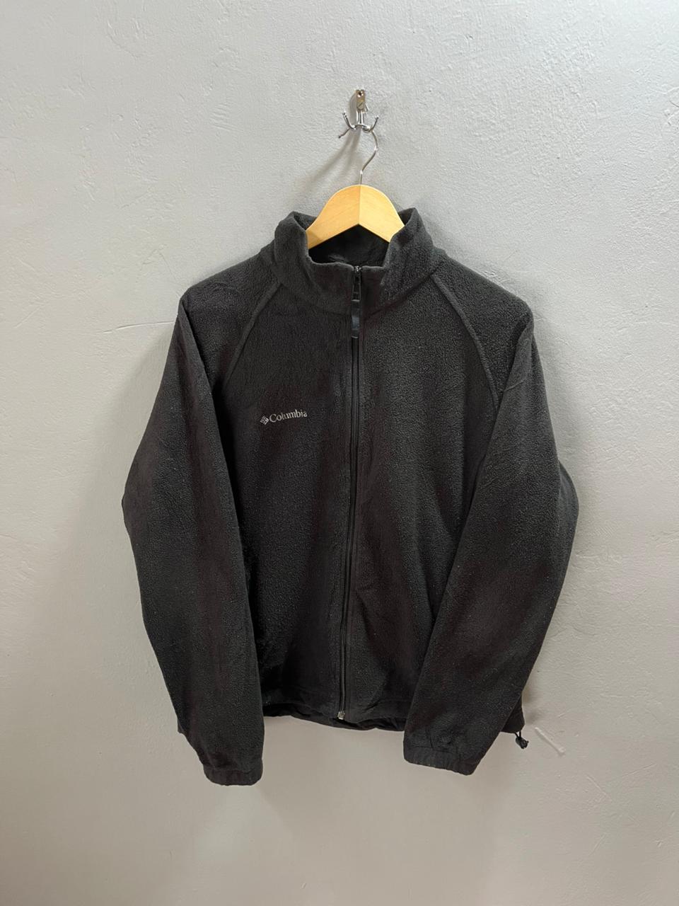 COLUMBIA | Full frontal zipper  | Fleece Jacket | Oversized Streetwear | Winterwear | Men Women | Cozy Fashion | Gym Fit | Online Shopping