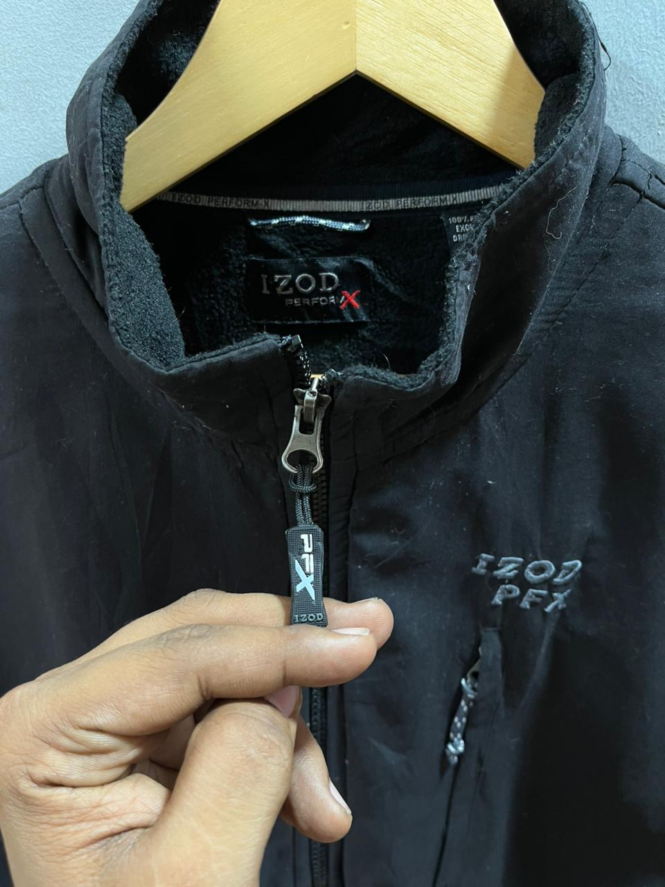 IZOD PFX| Full frontal zipper  | Fleece Jacket | Oversized Streetwear | Winterwear | Men Women | Cozy Fashion | Gym Fit | Online Shopping