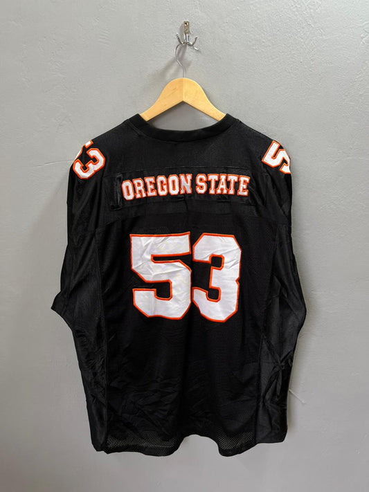 NFL Beaver 53 Jersey |Vintage Oversized Streetwear | Men Women | Patchwork