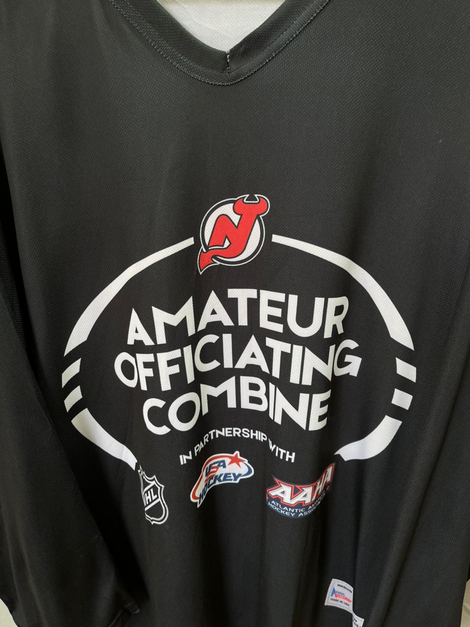 Ice Hockey Devils Amateur Officiating Combine Jersey |Vintage Oversized Streetwear | Men Women