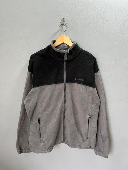 COLUMBIA | Full frontal zipper  | Fleece Jacket | Oversized Streetwear | Winterwear | Men Women | Cozy Fashion | Gym Fit | Online Shopping