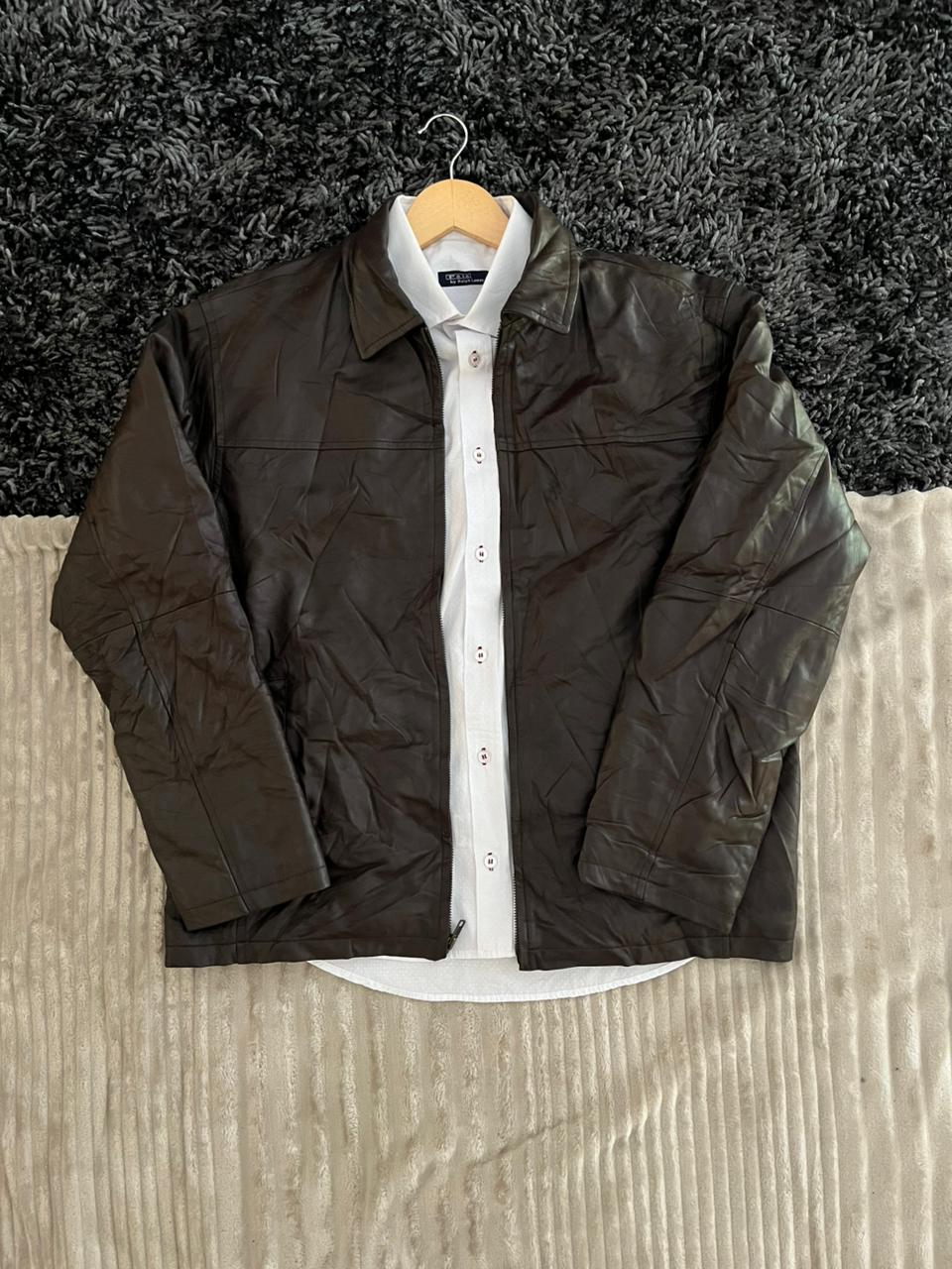 GEGRGE Leather jacket | Winterwear|Streetwear | Boxy Fit