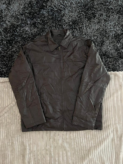 GEGRGE Leather jacket | Winterwear|Streetwear | Boxy Fit