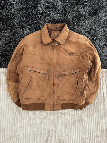 MIXED BLUE |Leather jacket | Winterwear|Streetwear