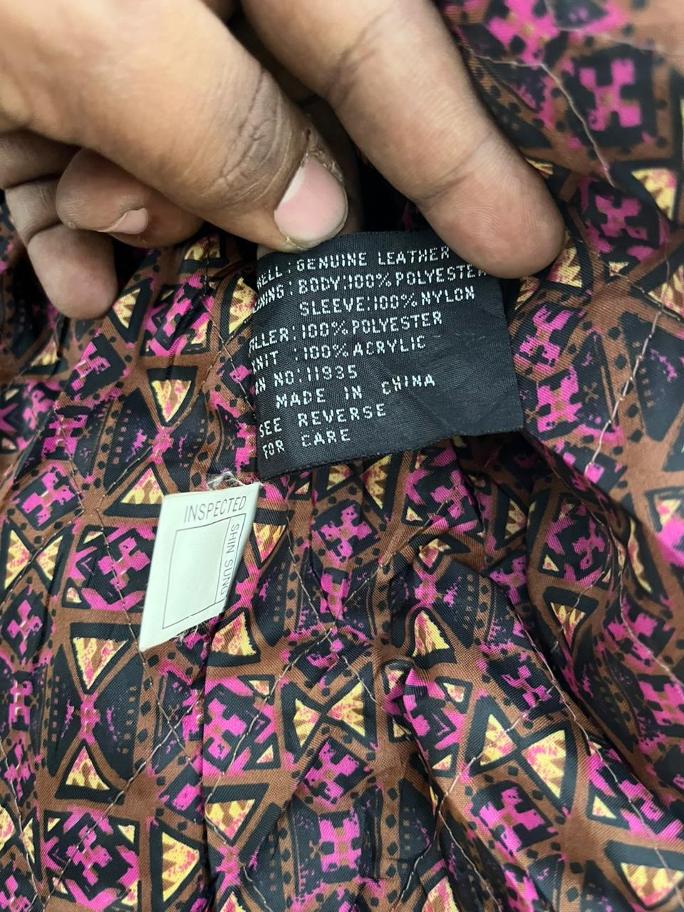 MIXED BLUE |Leather jacket | Winterwear|Streetwear