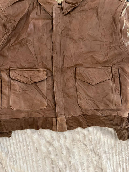 COGNAC |Leather jacket | Winterwear|Streetwear