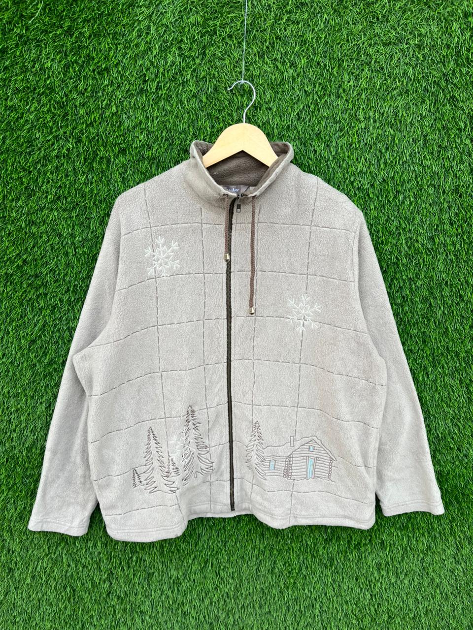 TANJAY | Full frontal zipper  | Fleece Jacket | Oversized Streetwear | Winterwear | Men Women | Cozy Fashion | Gym Fit | Online Shopping