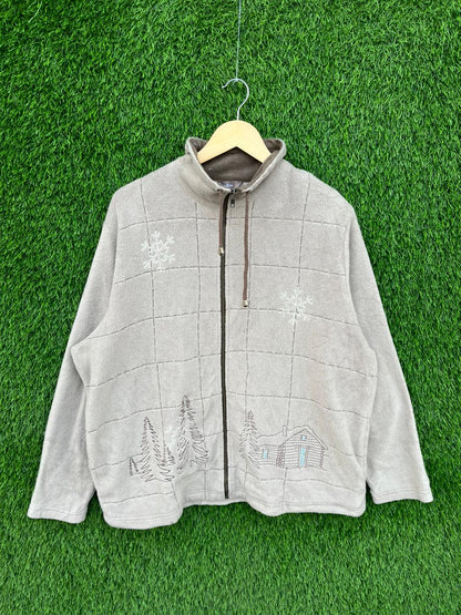 TANJAY | Full frontal zipper  | Fleece Jacket | Oversized Streetwear | Winterwear | Men Women | Cozy Fashion | Gym Fit | Online Shopping