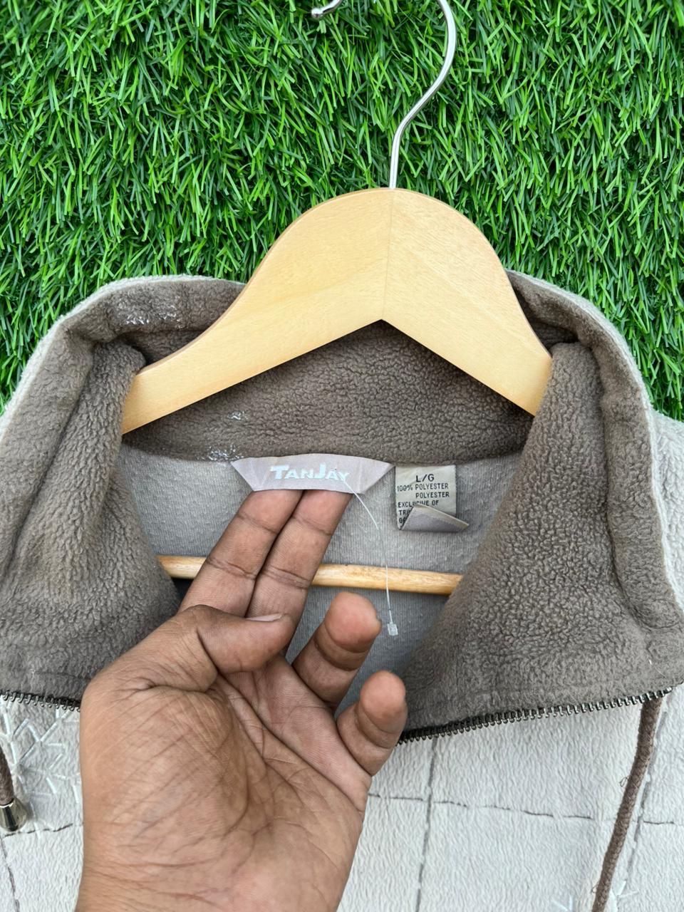 TANJAY | Full frontal zipper  | Fleece Jacket | Oversized Streetwear | Winterwear | Men Women | Cozy Fashion | Gym Fit | Online Shopping