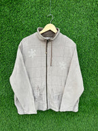 TANJAY | Full frontal zipper  | Fleece Jacket | Oversized Streetwear | Winterwear | Men Women | Cozy Fashion | Gym Fit | Online Shopping