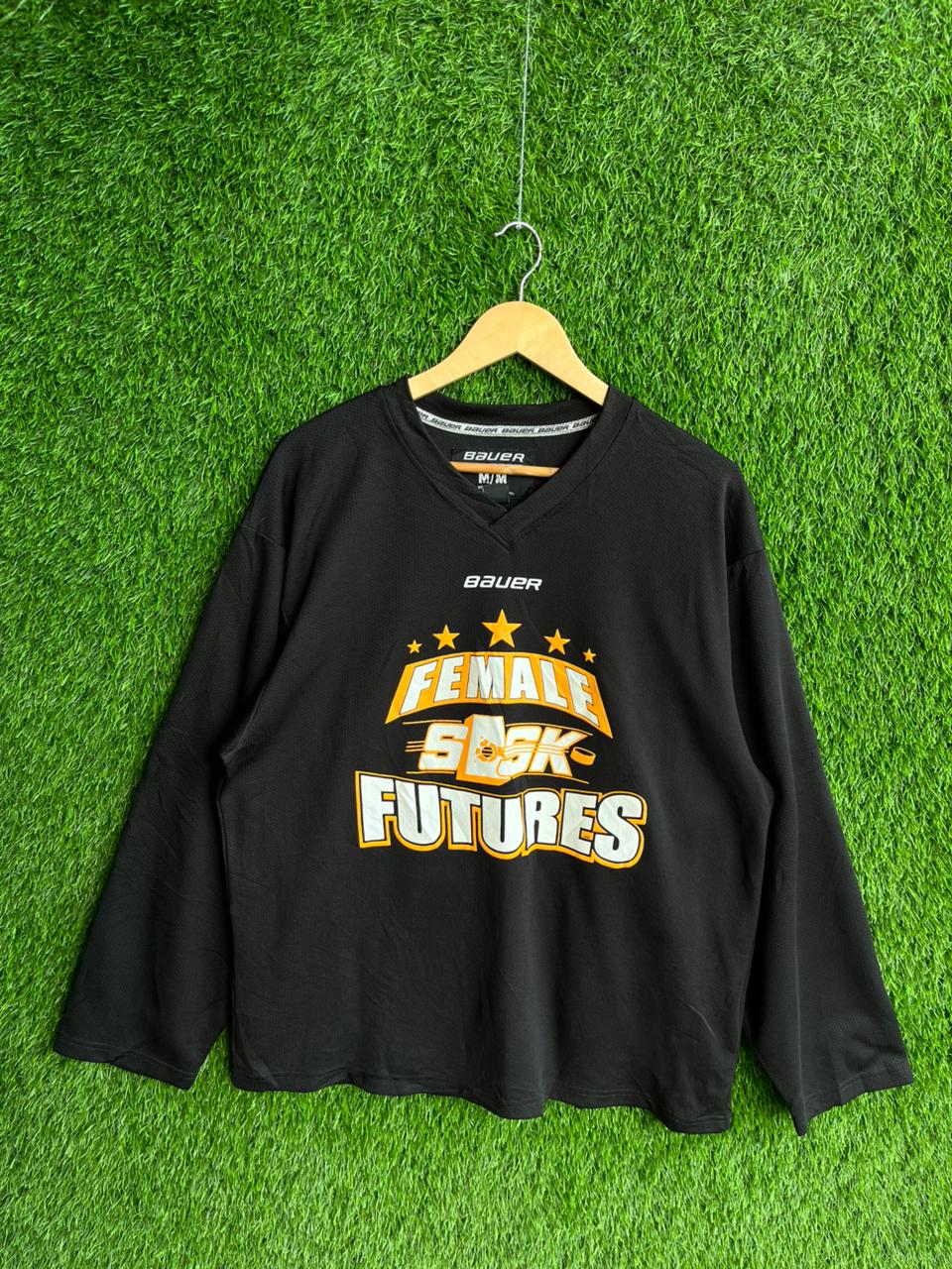 ICE HOCKEY FEMALE SASK future Jersey |Vintage Oversized Streetwear | Men Women