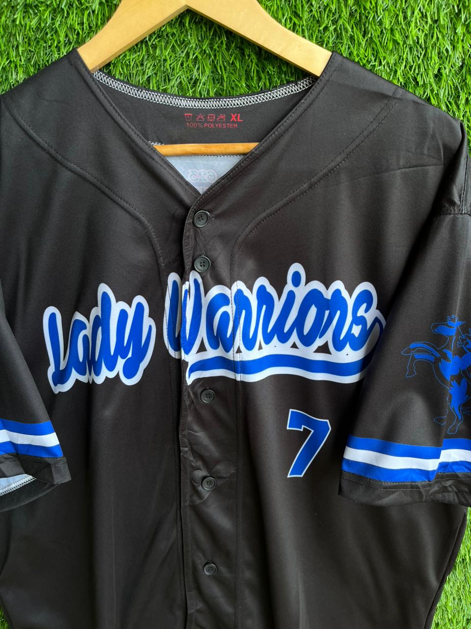 MLB LADY WARRIORS Jersey |Vintage Oversized Streetwear | Men Women