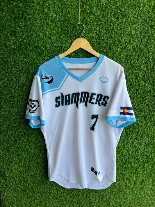 MLB SLAMMERS 7 Jersey |Vintage Oversized Streetwear | Men Women