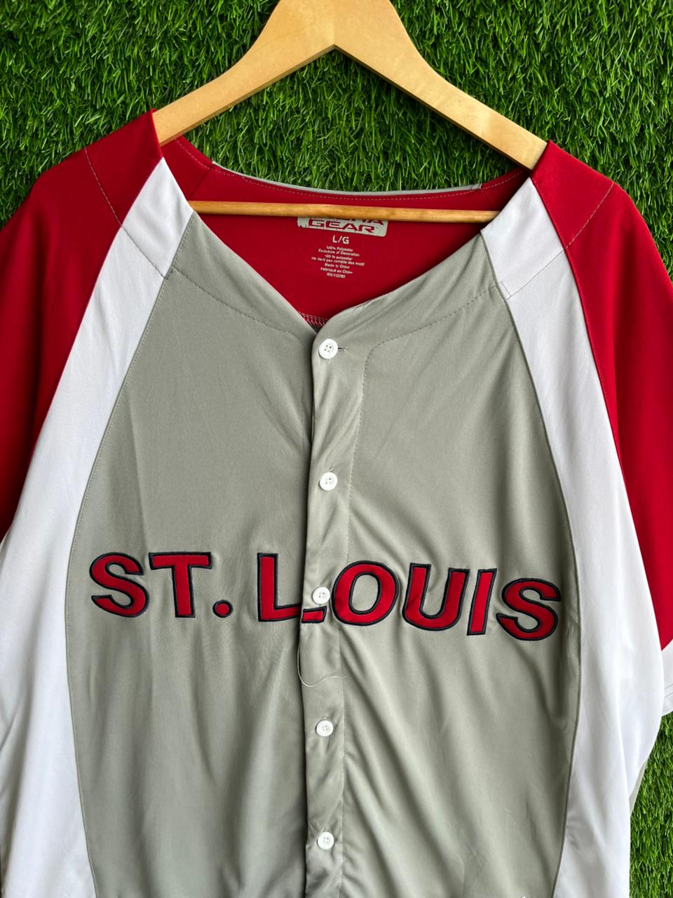MLB ST LOUIS Jersey |Vintage |patchwork Oversized Streetwear | Men Women