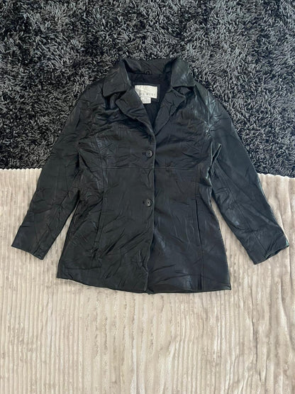 NINE WEST |Leather jacket | Winterwear|Streetwear| women leather