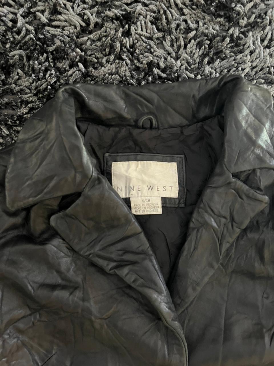 NINE WEST |Leather jacket | Winterwear|Streetwear| women leather