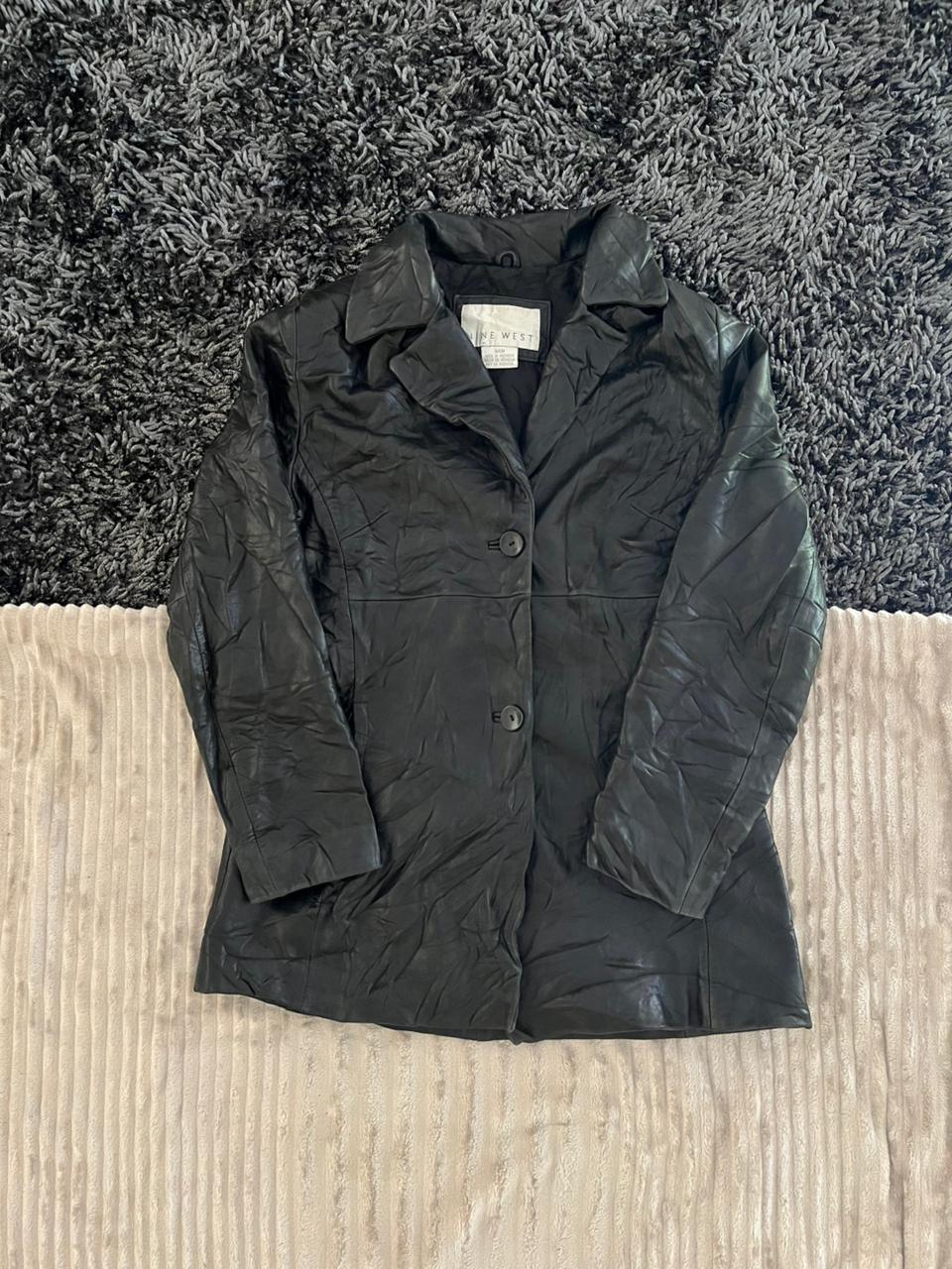 NINE WEST |Leather jacket | Winterwear|Streetwear| women leather