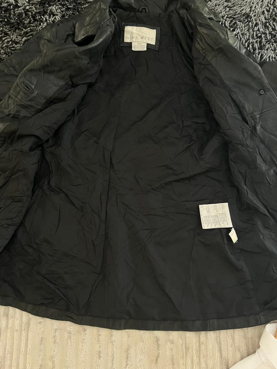 NINE WEST |Leather jacket | Winterwear|Streetwear| women leather