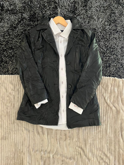 NINE WEST |Leather jacket | Winterwear|Streetwear| women leather