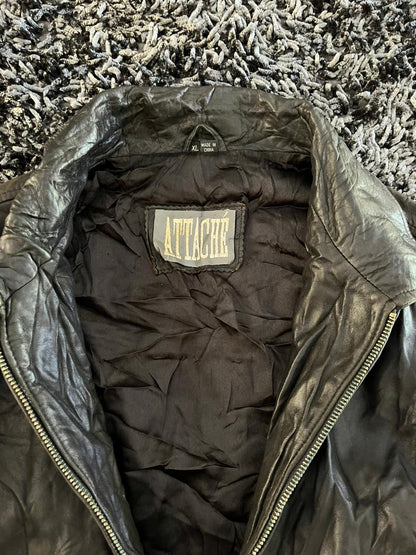 ATTACHÉ |Leather jacket | Winterwear|Streetwear