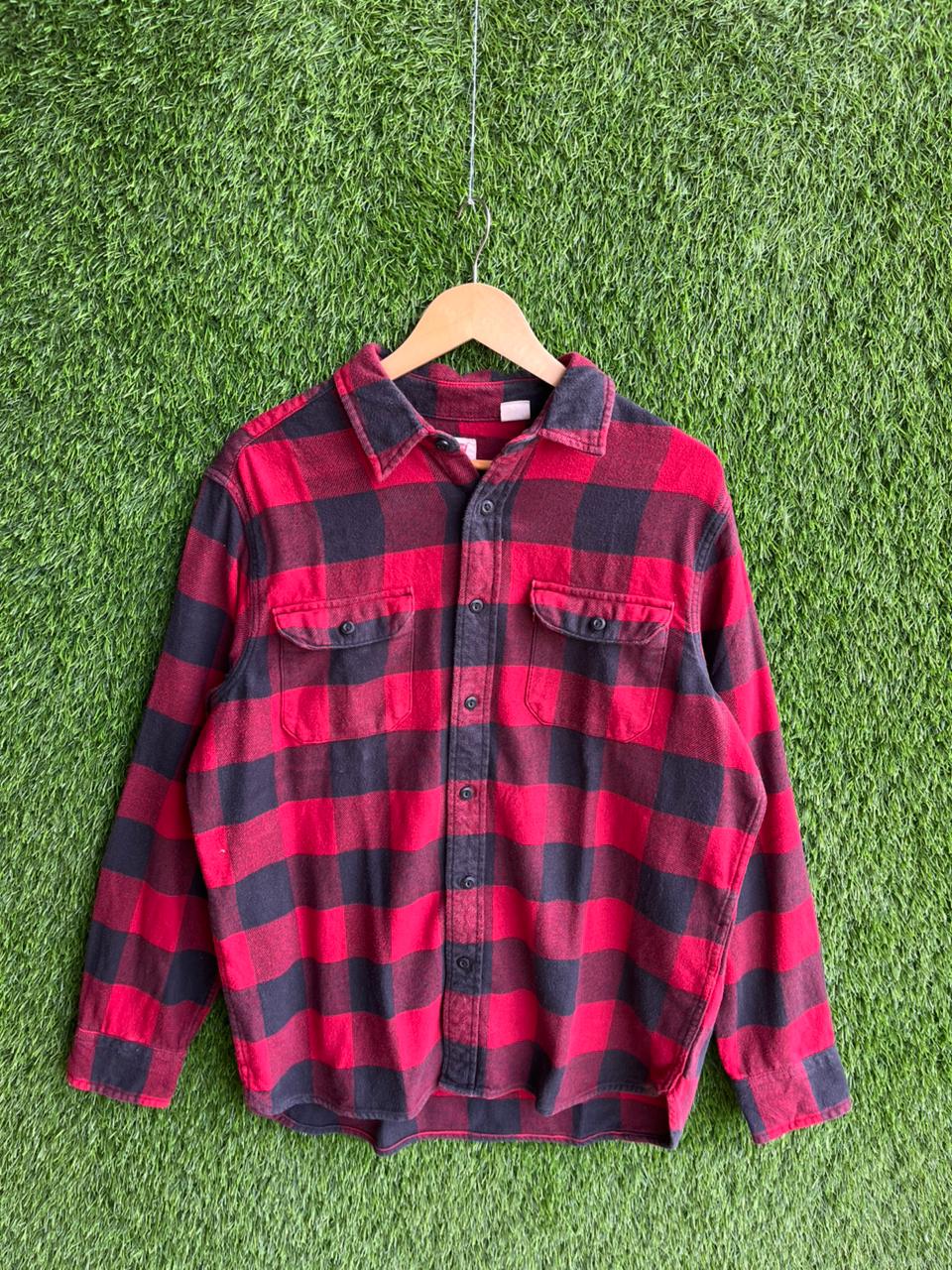 Heavy LEVIS Flannel Shirt for Men & Women | Oversized Checked Cotton Shirt | Winter Casual Wear India