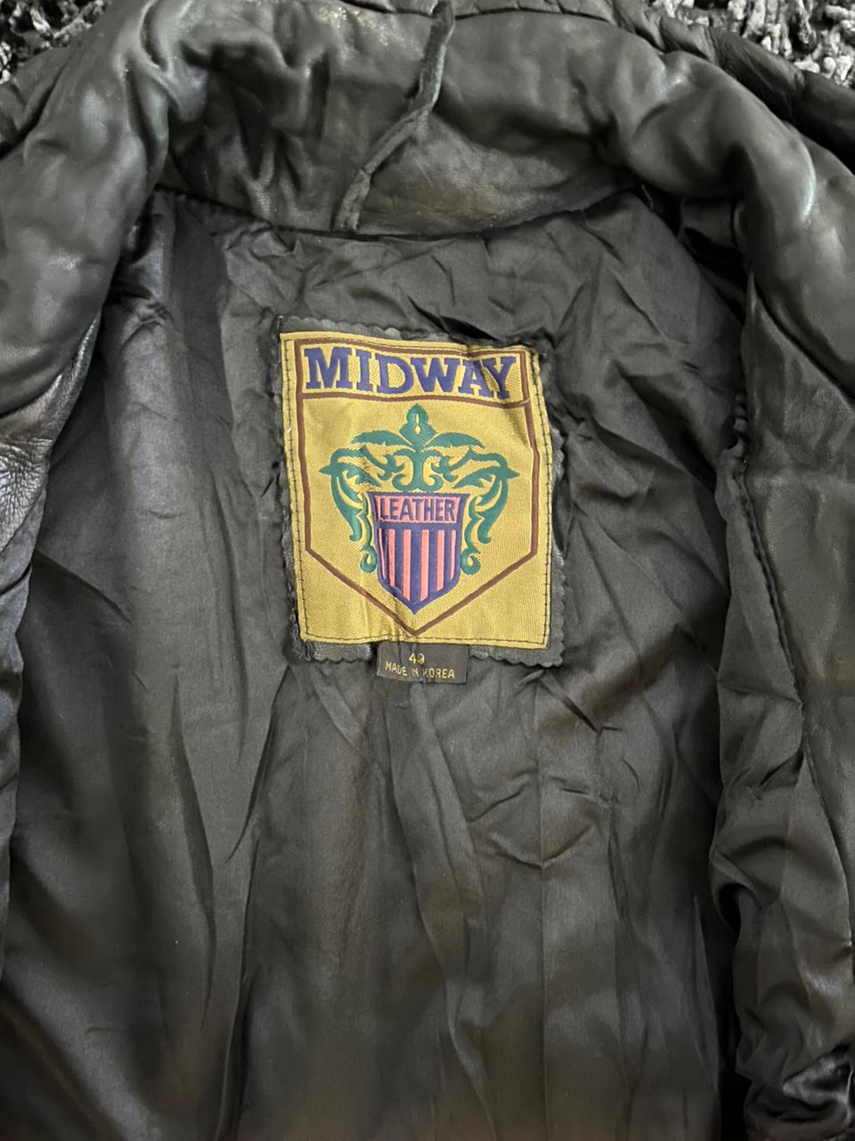 Midway |Leather jacket | Winterwear|Streetwear