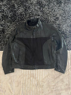 Riverroad |Leather jacket | Winterwear|Streetwear | Box fit Leather jacket