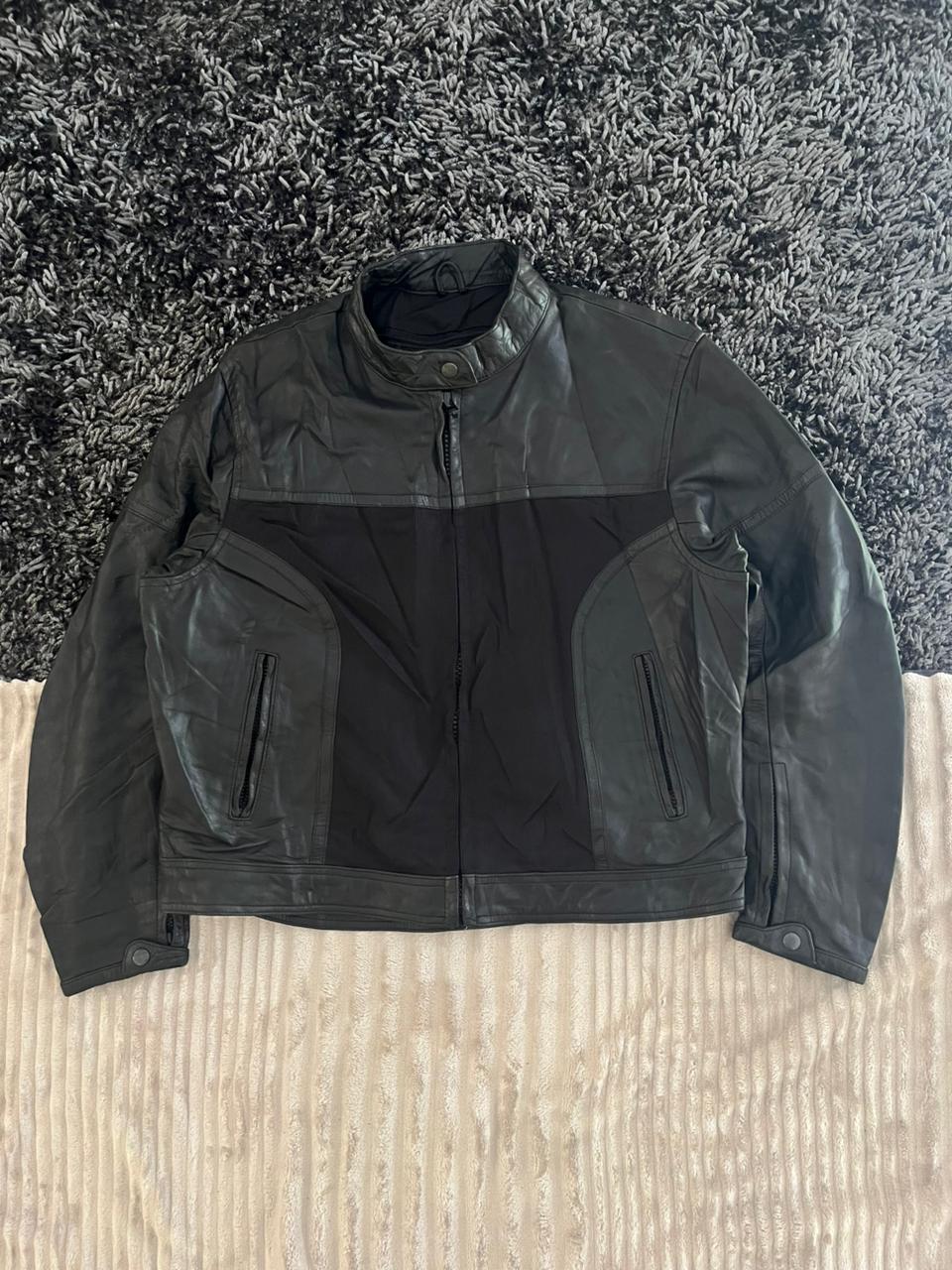 Riverroad |Leather jacket | Winterwear|Streetwear | Box fit Leather jacket