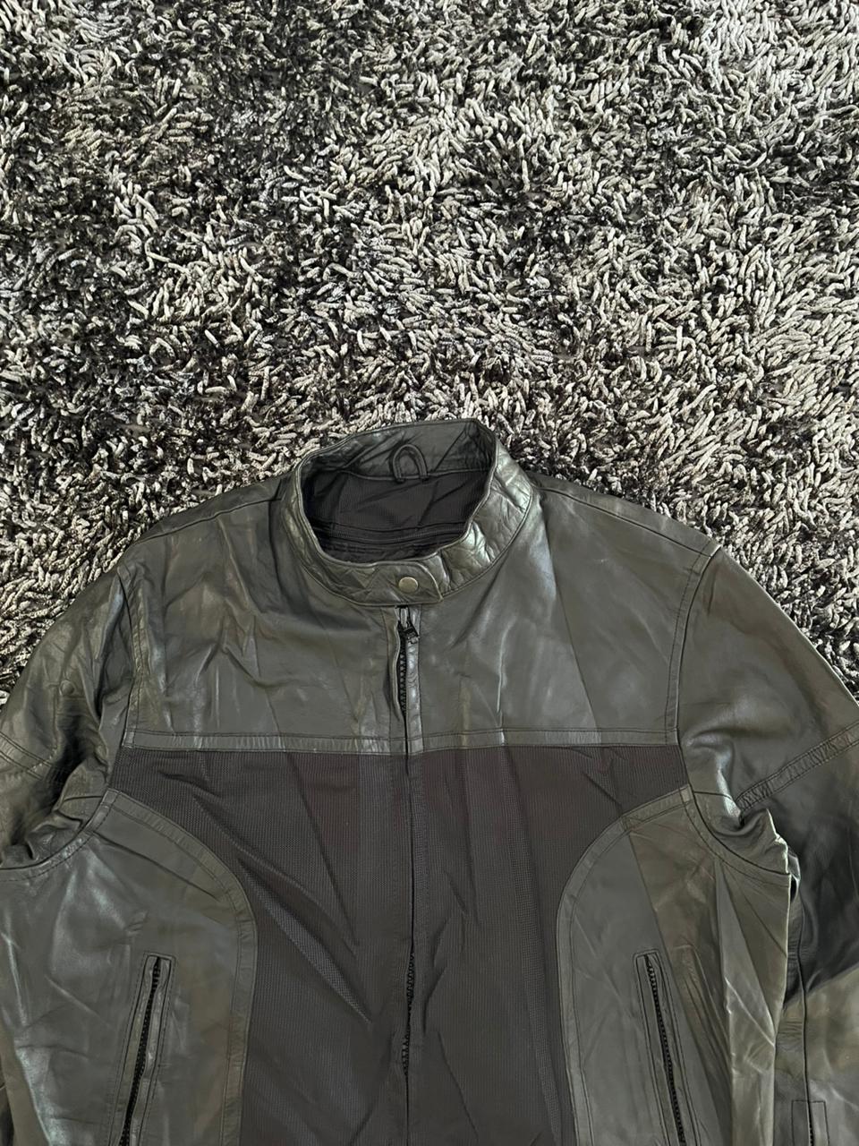 Riverroad |Leather jacket | Winterwear|Streetwear | Box fit Leather jacket