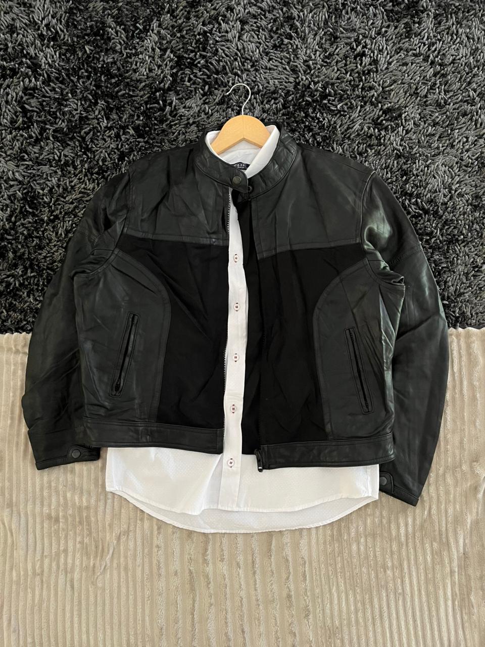 Riverroad |Leather jacket | Winterwear|Streetwear | Box fit Leather jacket