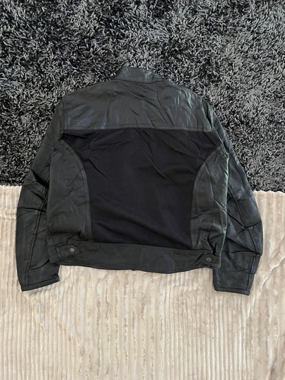 Riverroad |Leather jacket | Winterwear|Streetwear | Box fit Leather jacket