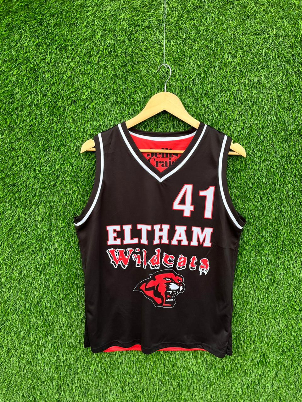 NBA ELTHAM WILDCATS Jersey |Vintage Oversized Streetwear | Men Women