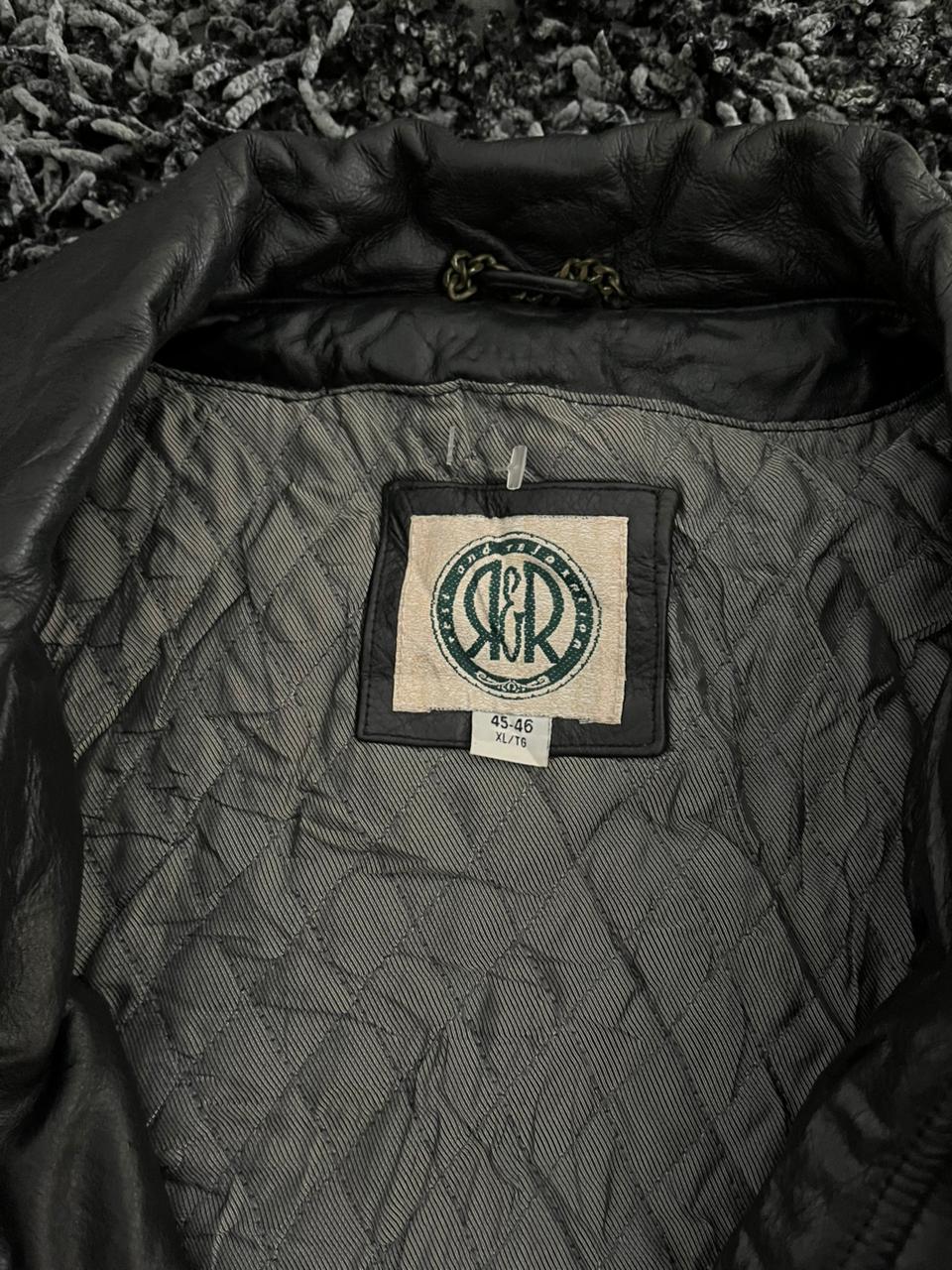 Vintage R&R |Leather jacket | Winterwear|Streetwear | Box Fit Leather jacket| Bomber leather jacket