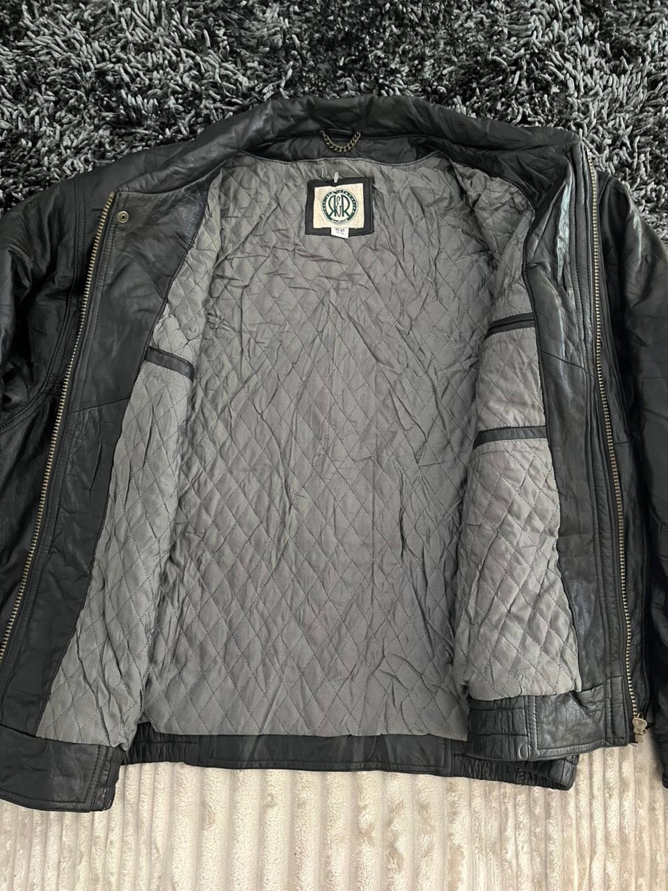 Vintage R&R |Leather jacket | Winterwear|Streetwear | Box Fit Leather jacket| Bomber leather jacket
