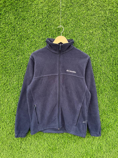 Columbia | Full frontal zipper  | Fleece Jacket | Oversized Streetwear | Winterwear | Men Women | Cozy Fashion | Gym Fit | Online Shopping