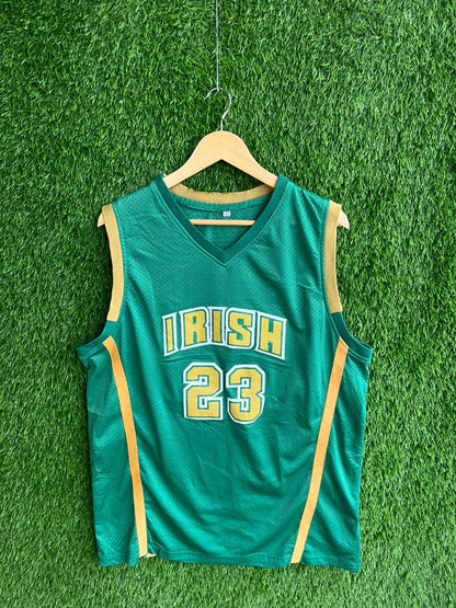 NBA JAMES 23 IRISH Jersey |Vintage Oversized Streetwear | Men Women